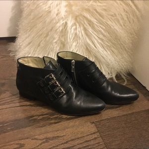Michael Kors Leather Booties